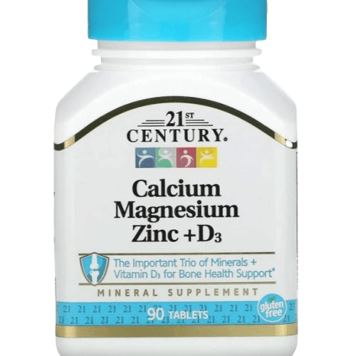 21st Century – Calcium Magnesium Zinc D3 90 Tab